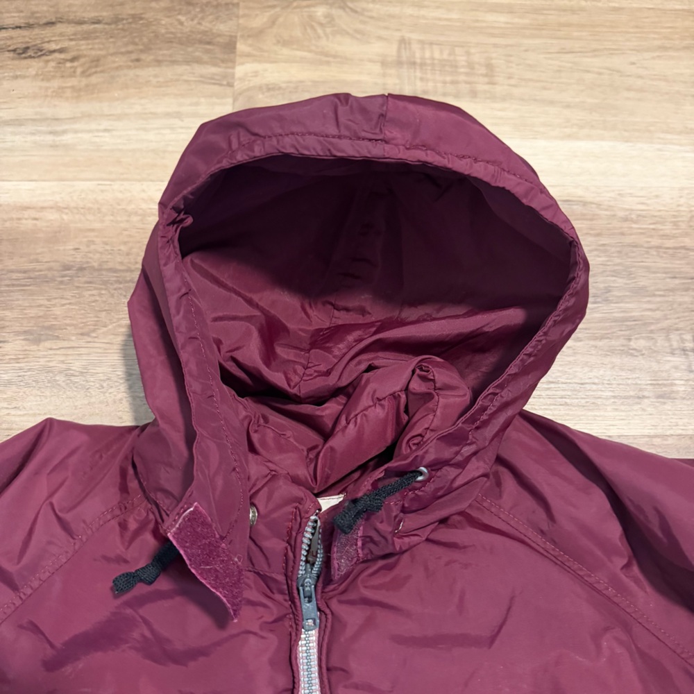 VTG 60s Gerry Boulder Colorado Hooded Puffer Jacket Maroon Men’s Medium - Large - Picture 4 of 16